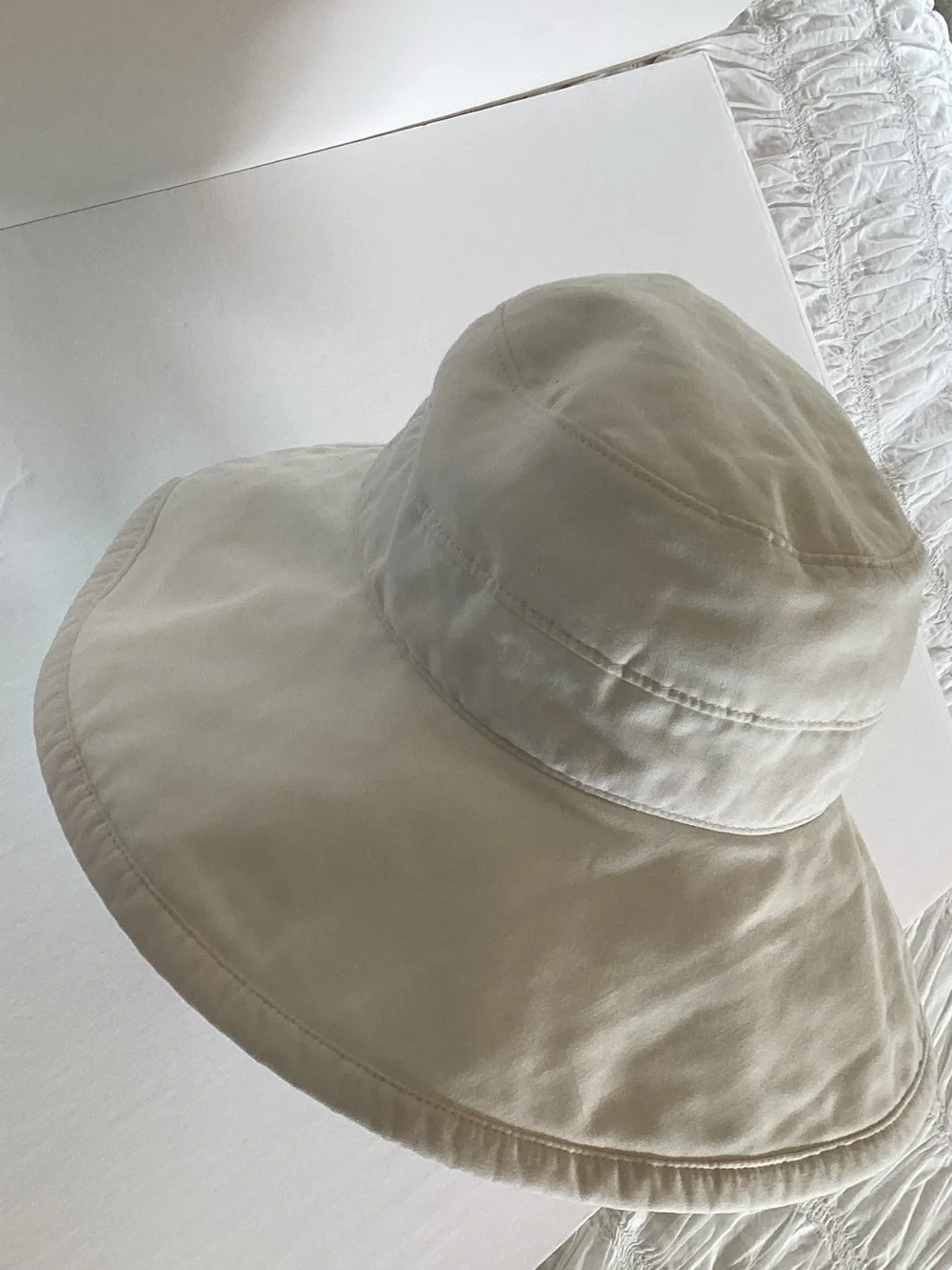 Scala Collezione Women's Wide-Brim Sun Hat eWhite – Packable Beach Bucket Style
